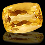 Yellow Sapphire Cushion Cut